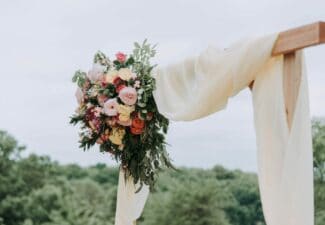 Proper decoration for a wedding in a Finca in Mallorca